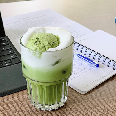 Matcha ice-cream