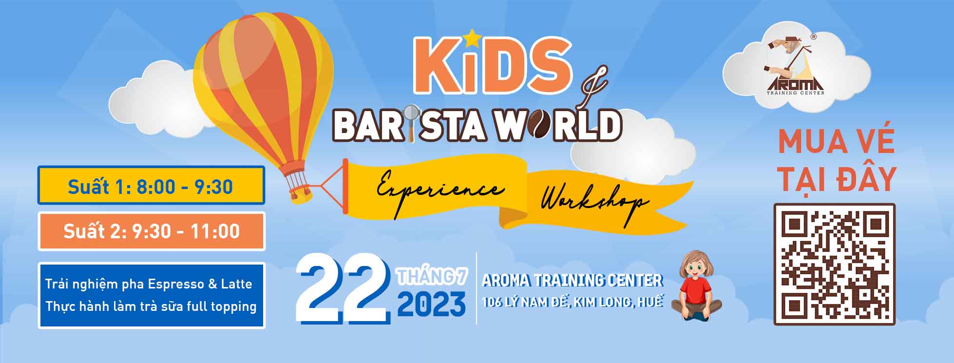 KIDS & BARISTA WORLD - Experience Workshop
